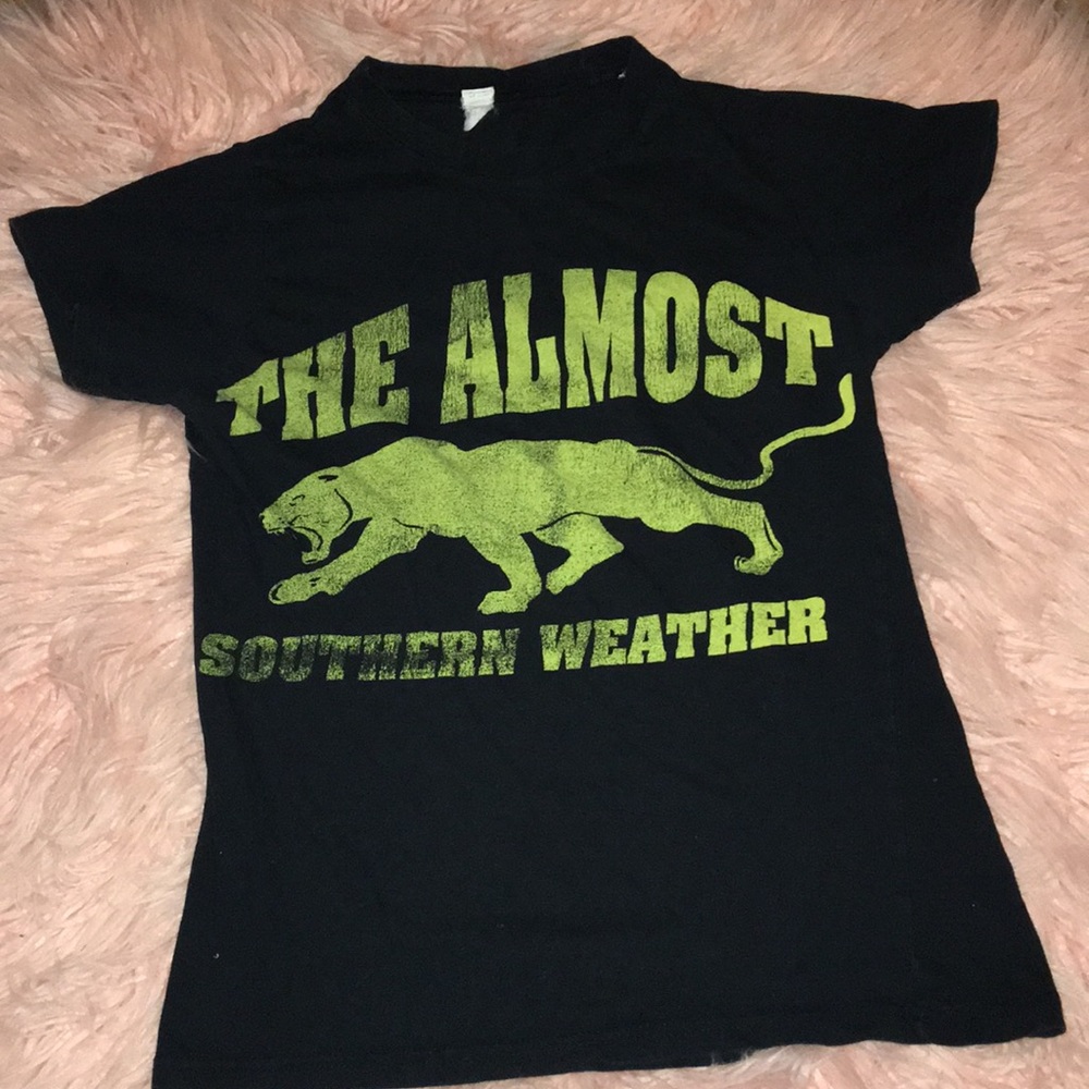 Print short sleeve tee